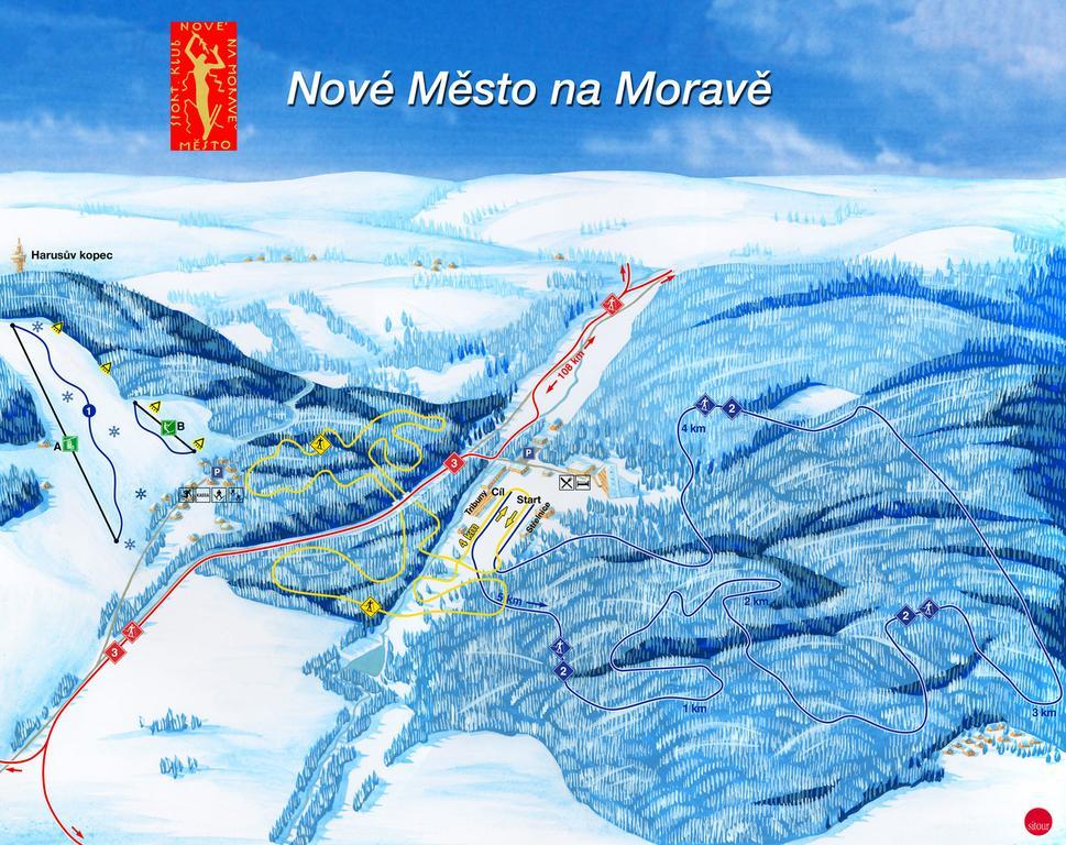 Ubytovani U Kaplicky Nove Mesto na Morave Eksteriør bilde
